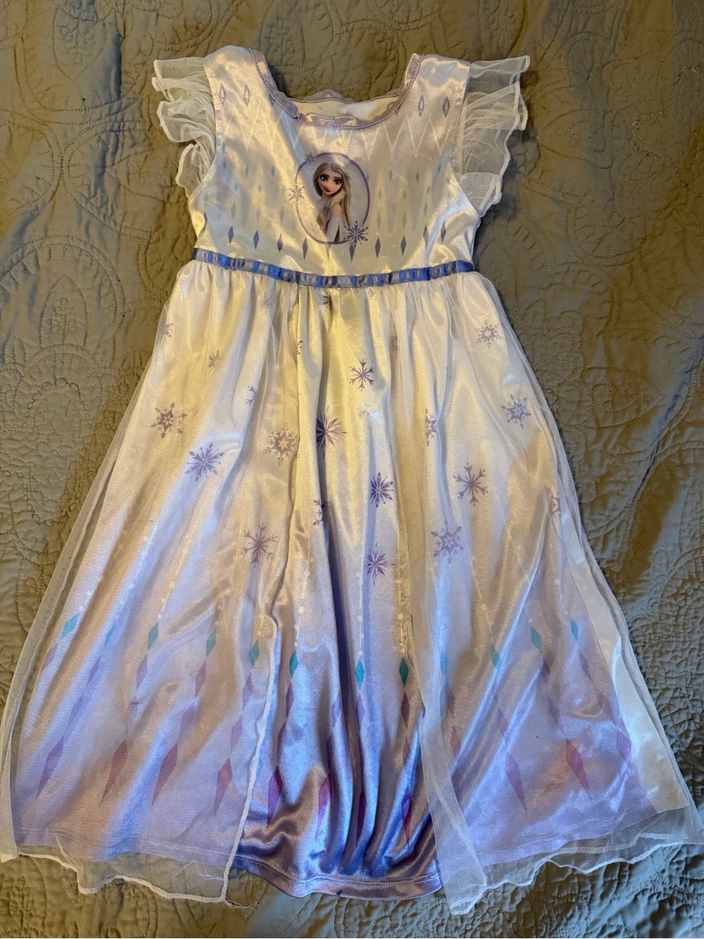 Disney Frozen Sparkle Purple Fantasy Dress